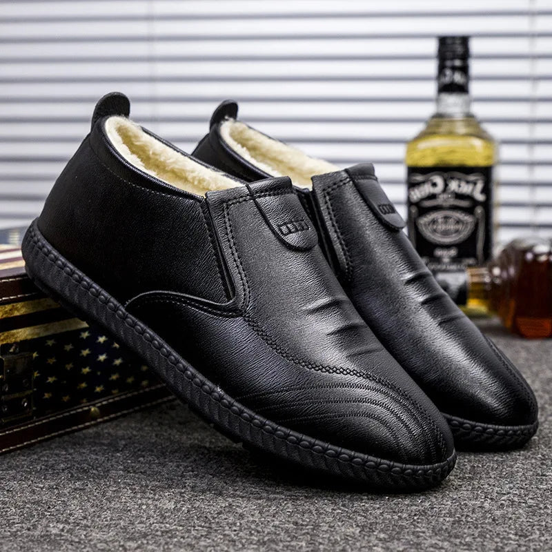 Bota Masculina de Inverno em Couro Legítimo - Savage
