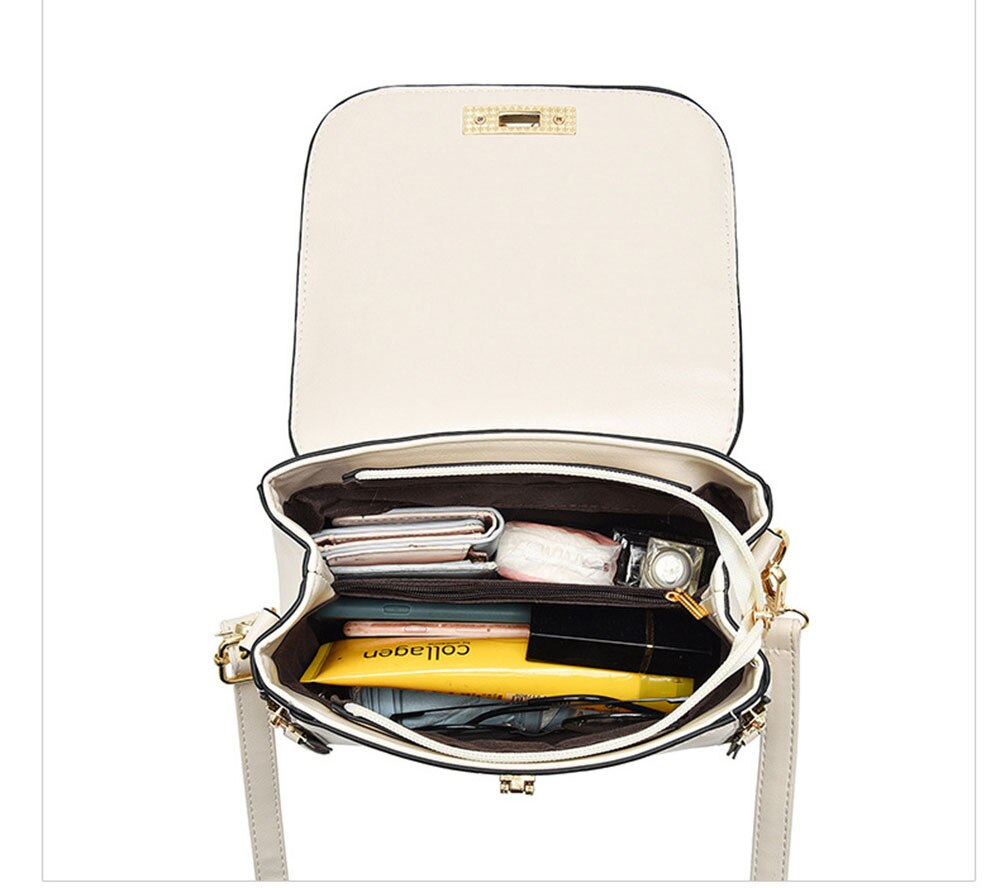Bolsa De Couro Legítimo Feminina - Clary