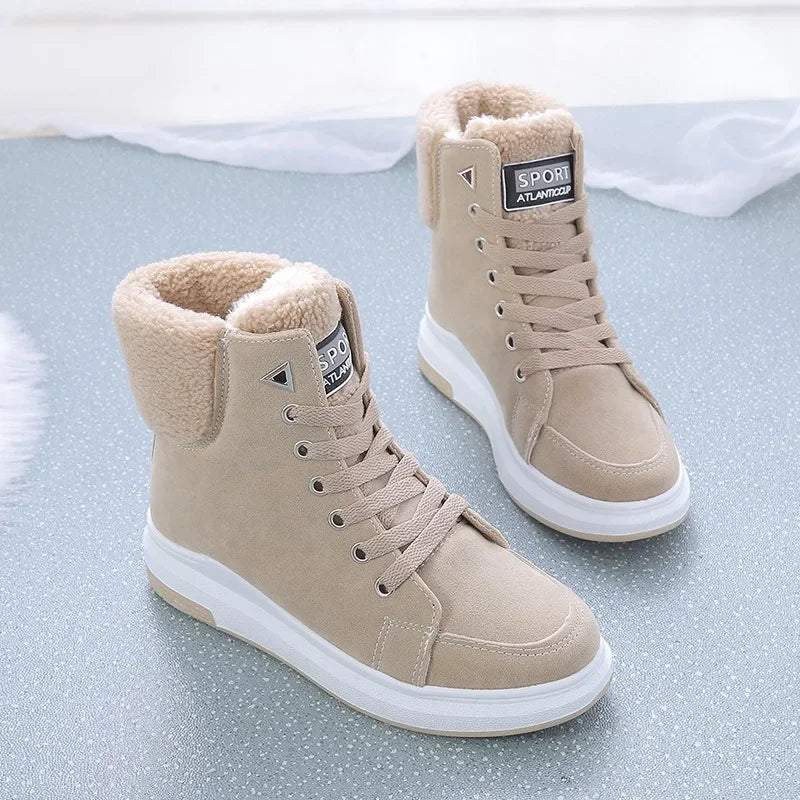 Bota Feminina de Inverno em Couro Legítimo - Glimpse
