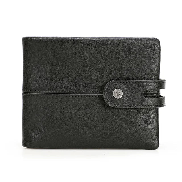 Carteira Masculina De Couro Legítimo - Contact