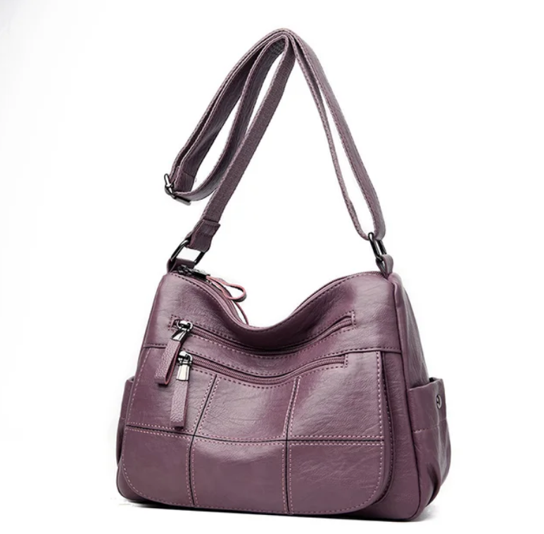 Bolsa Feminina de Couro Legítimo - Elegance Crossbody Deluxe