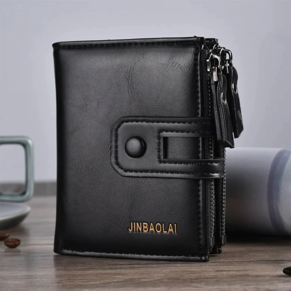 Carteira masculina de couro legítimo - Centure
