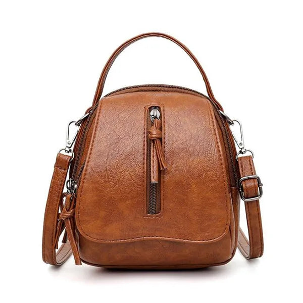 Bolsa Feminina Crossbody de Couro Legítimo - Hanna