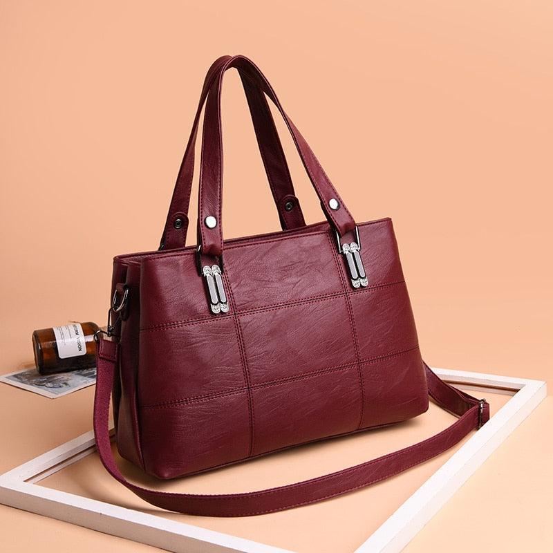 Bolsa De Couro Legítimo Feminina -Seraphine Luxy