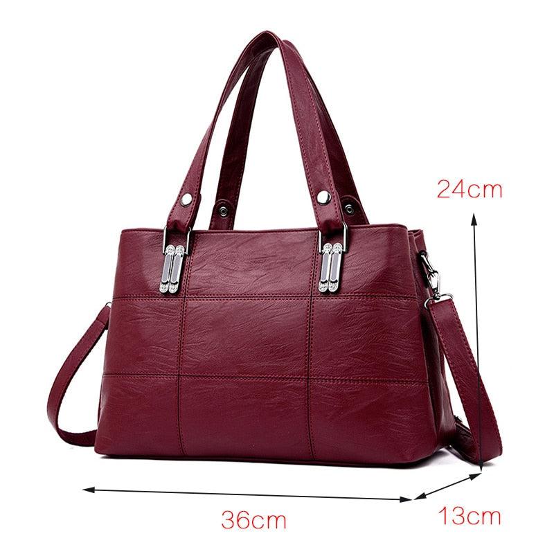 Bolsa De Couro Legítimo Feminina -Seraphine Luxy