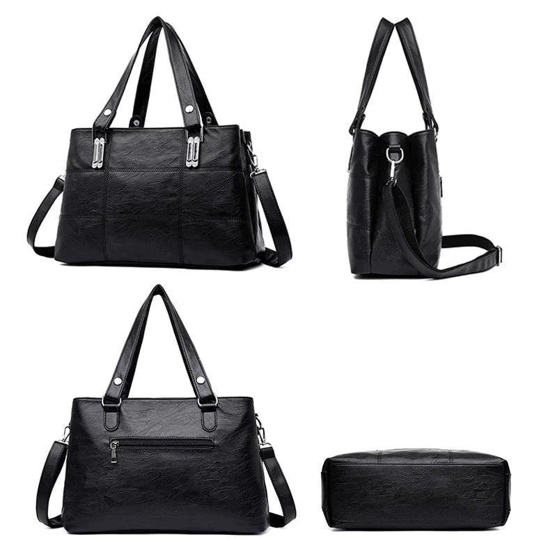 Bolsa De Couro Legítimo Feminina -Seraphine Luxy