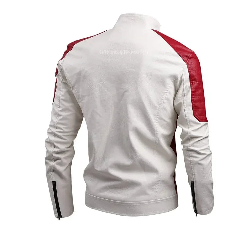 Jaqueta Masculina de Inverno em Couro Legítimo - Speed