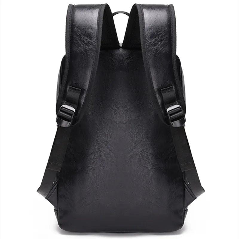 Mochila Masculina De Couro Legítimo - Gunter