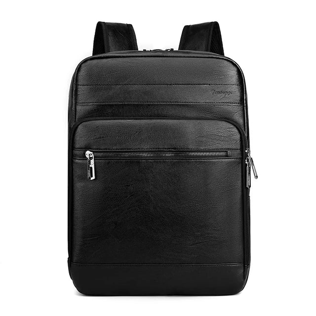Mochila Masculina De Couro Legítimo - Louis