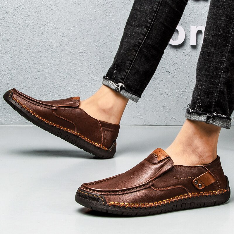 Sapatênis Masculino em Couro Legítimo - Legatto Style