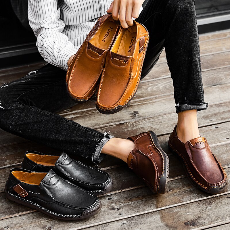 Sapatênis Masculino em Couro Legítimo - Legatto Style