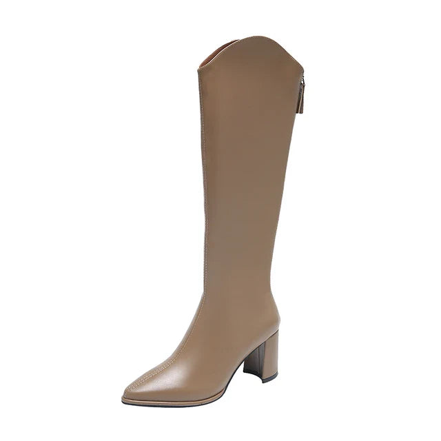 Bota Feminina de Inverno em Couro Legítimo - Ember