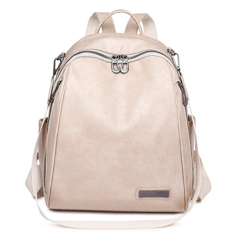 Mochila Feminina de Couro Legítimo - Jully