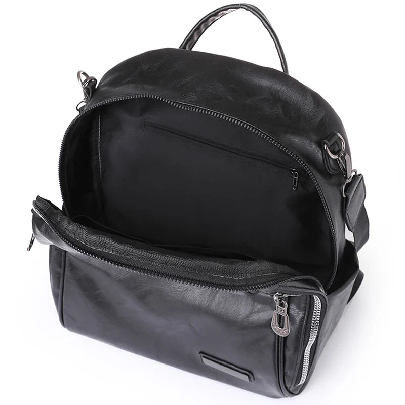 Mochila Feminina de Couro Legítimo - Jully