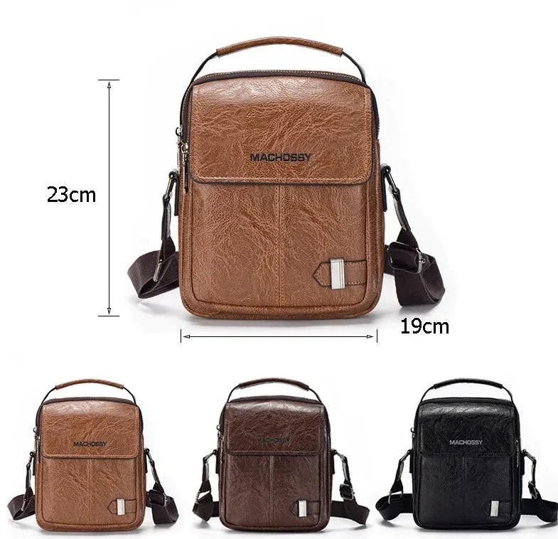 Bolsa Masculina De Couro Legítimo - Stratus
