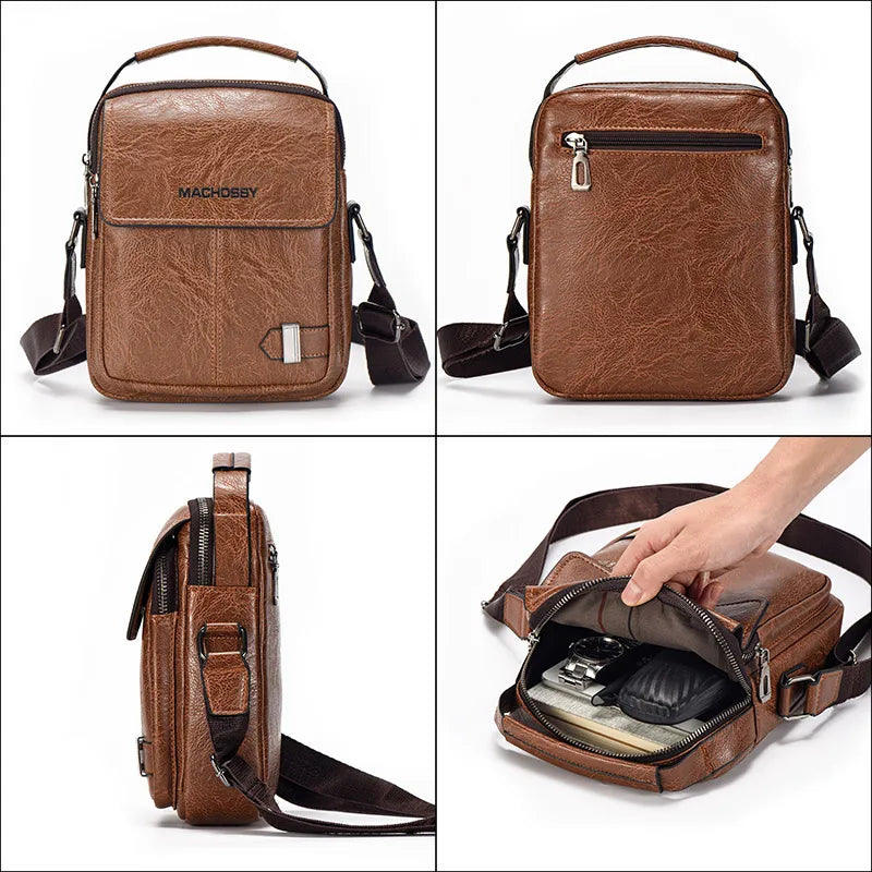 Bolsa Masculina De Couro Legítimo - Stratus