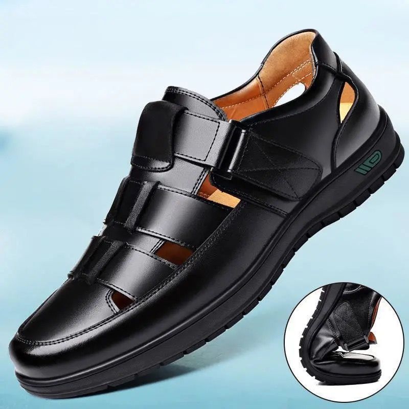 Sapatênis Masculino em Couro Legítimo Antiderrapante - Leather Man Style