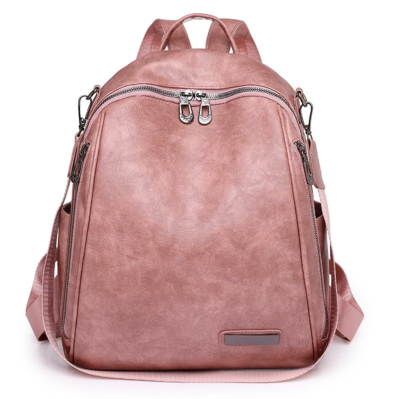 Mochila Feminina de Couro Legítimo - Jully
