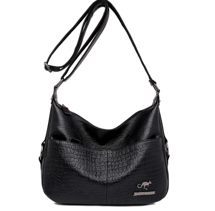 Bolsa De Couro Legítimo Feminina Crossbody - Virtua