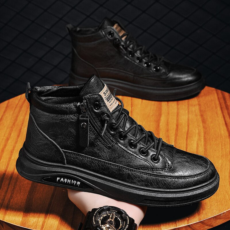Bota Masculina de Couro Legítimo - Sport Brutus