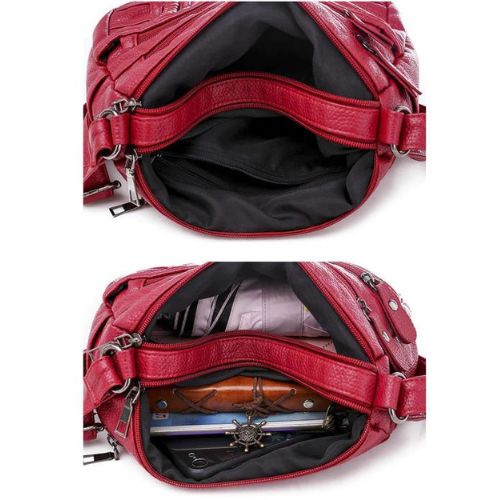 Bolsa Feminina de Couro Legítimo - Elegance Crossbody Deluxe