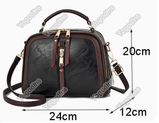 Bolsa Feminina de couro legítimo de dupla alça - Modern Vintage