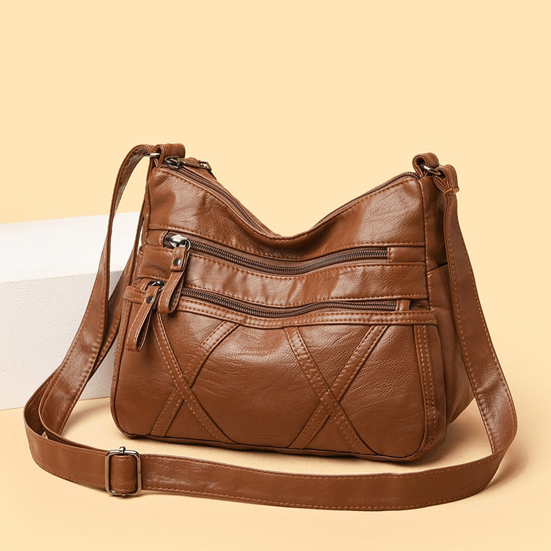Bolsa de Couro Legítimo Feminina - Urban Style