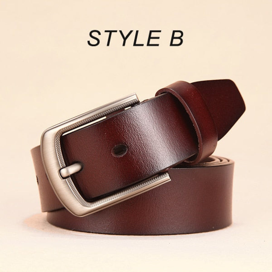 Cinto Masculino de Couro Legítimo - SteelBelt