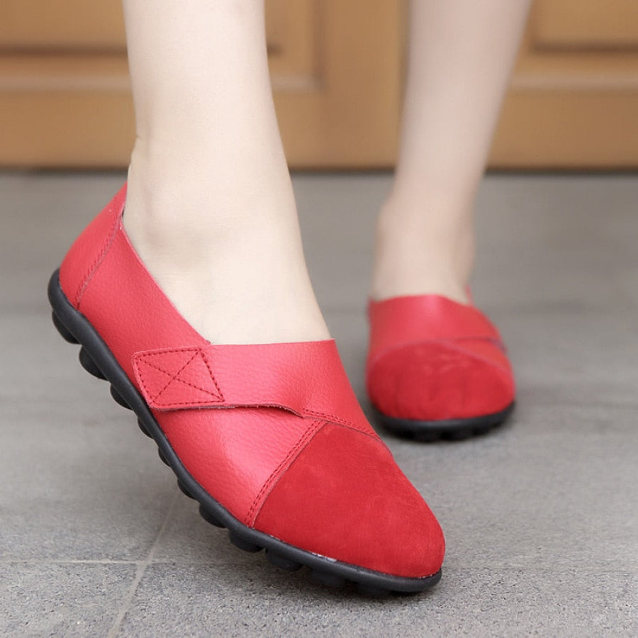 Mocassim Feminino Confortável de Couro Legítimo - Ultra Flex