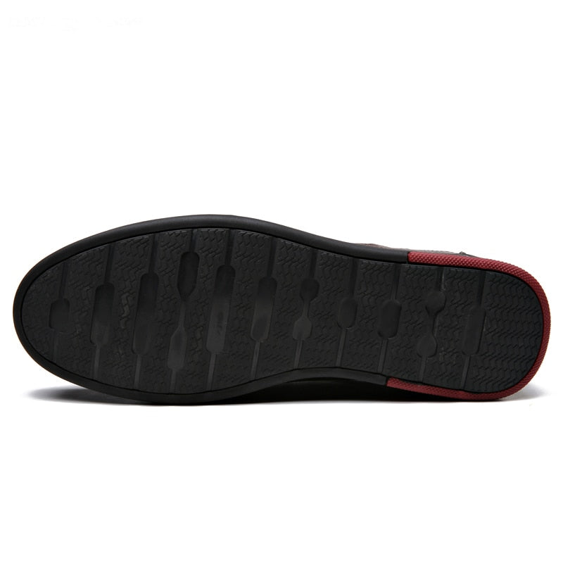 Sapato de Couro Legítimo Masculino Antiderrapante - Elite Sole X