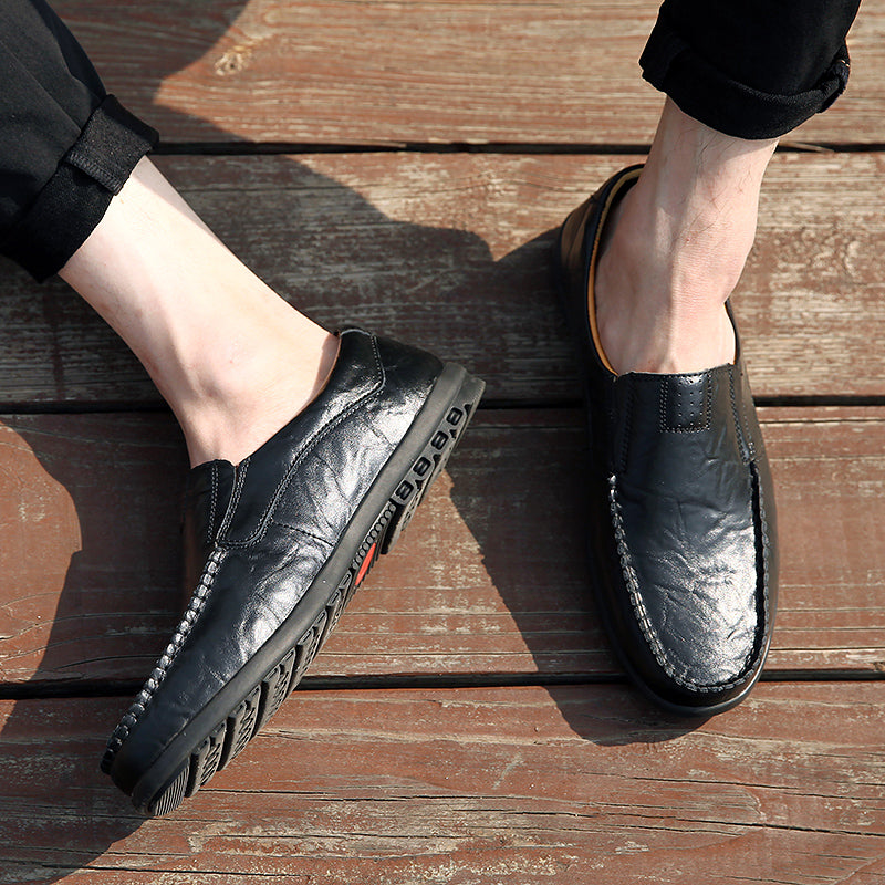 Mocassim Masculino de Couro Genuíno - Duratta