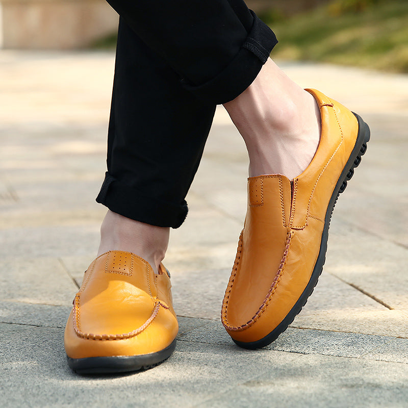 Mocassim Masculino de Couro Genuíno - Duratta