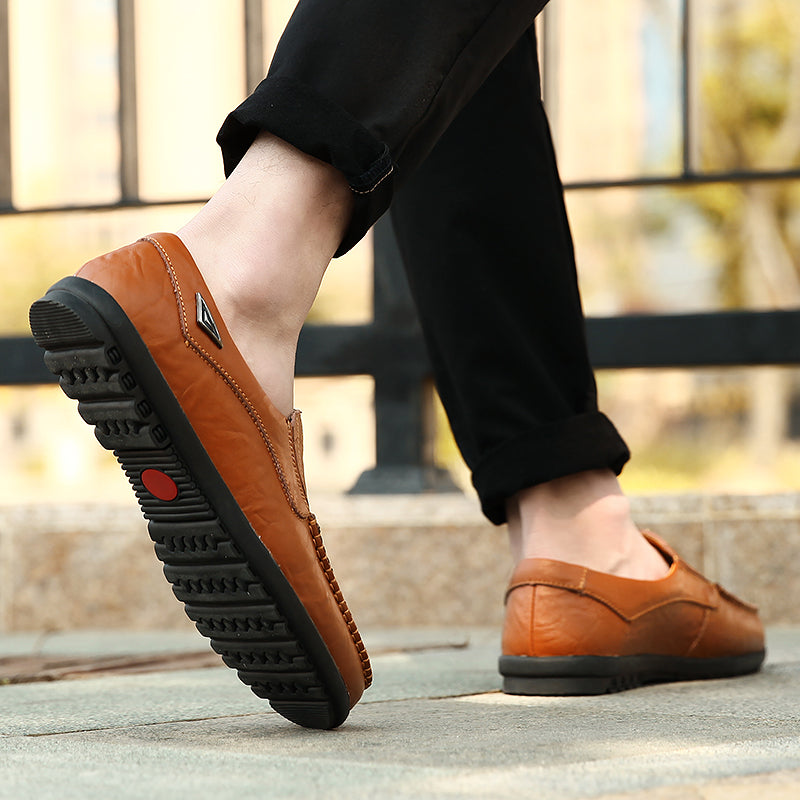 Mocassim Masculino de Couro Genuíno - Duratta