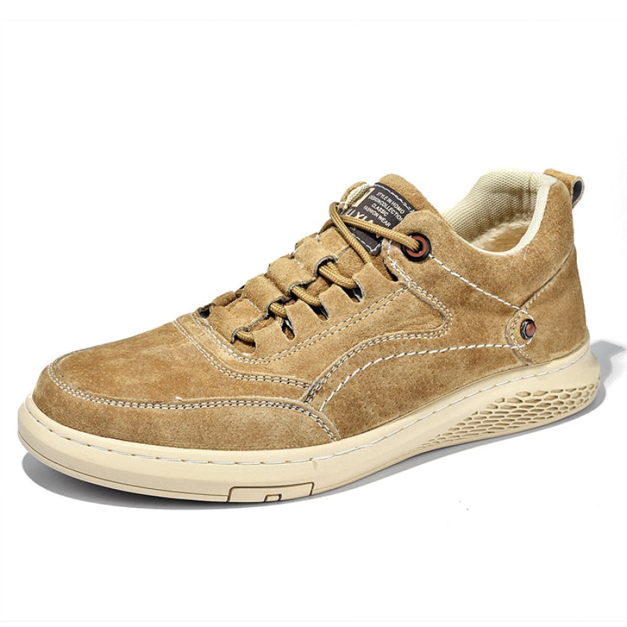 Tênis Casual Masculino de Couro Legítimo - Comfort Balance
