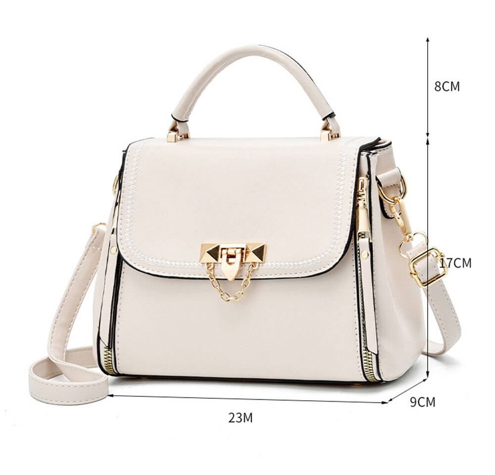 Bolsa De Couro Legítimo Feminina - Clary