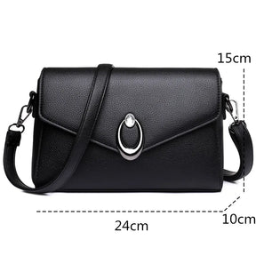 Bolsa Crossbody Feminina em Couro Legítimo - Deluxe Woman