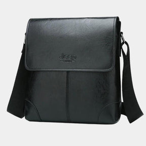 Bolsa JEEP Masculina Transversal de Couro Legítimo - Crossbody Bag