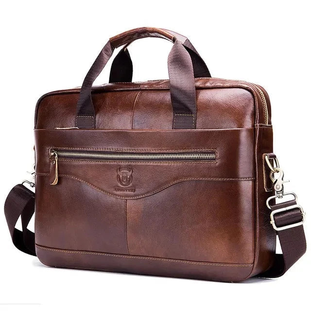 Bolsa Masculina De Couro Legítimo - Drax
