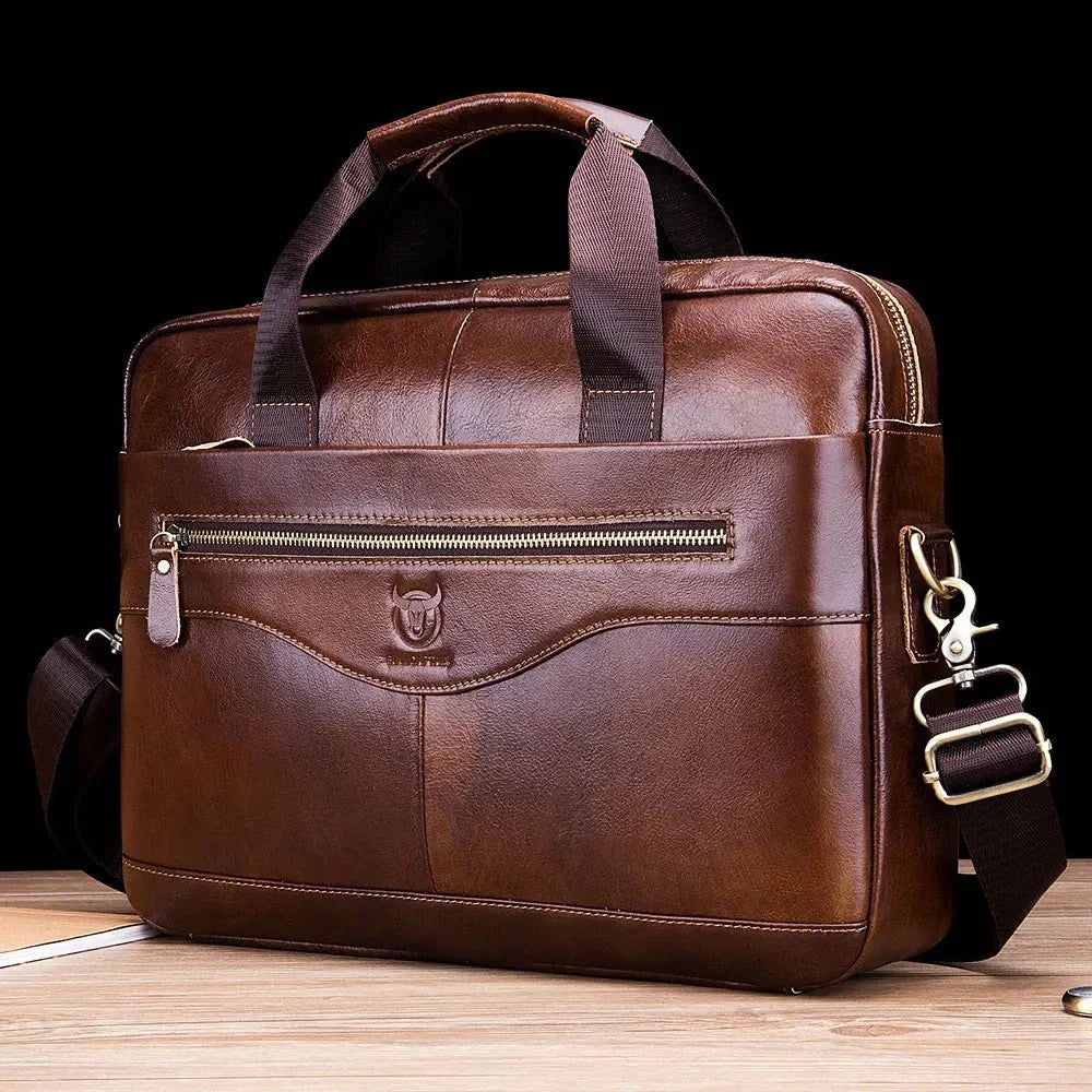 Bolsa Masculina De Couro Legítimo - Drax