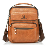 Bolsa Masculina De Couro Legítimo - Kalvin