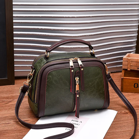 Bolsa Feminina de couro legítimo de dupla alça - Modern Vintage