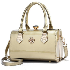 Bolsa De Couro Legítimo Feminina Retrô - Eterna Clássico