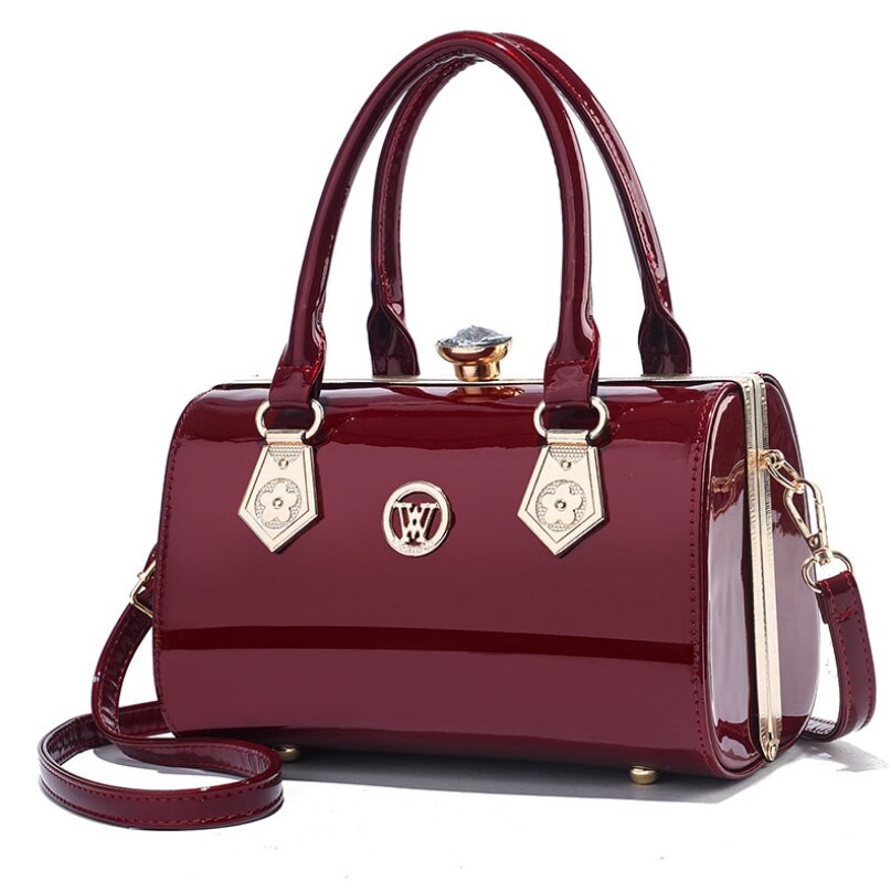 Bolsa De Couro Legítimo Feminina Retrô - Eterna Clássico