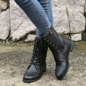 Bota Feminina de Inverno em Couro Legítimo - Vanguard