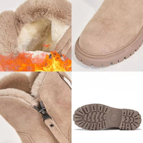 Bota Feminina de Inverno em Couro Legítimo - Shine