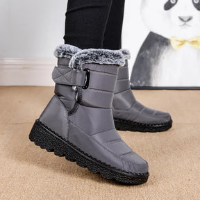 Bota Feminina de Inverno em Couro Legítimo - Lynda