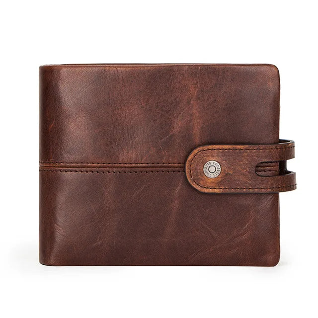 Carteira Masculina De Couro Legítimo - Contact