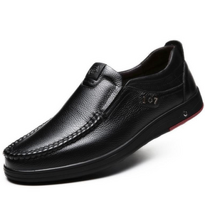 Sapato masculino casual de couro