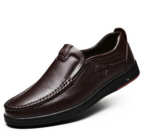 Sapato masculino casual de couro