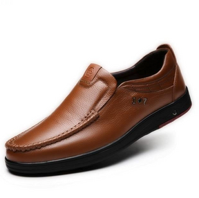 Sapato masculino casual de couro